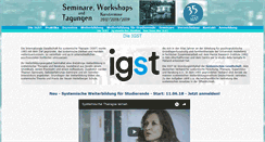 Desktop Screenshot of igst.org